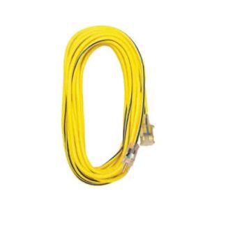 50' Extension Cord w/ Lighted Ends - 12/3