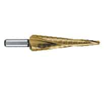 Ruko 101702T - 1/8-1/2 inch Step drill HSS-Tin - Titanium Coated