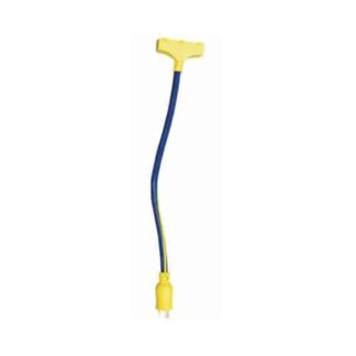04-00091 3 Outlet Power Block Adapter with Locking Plug - 12/3