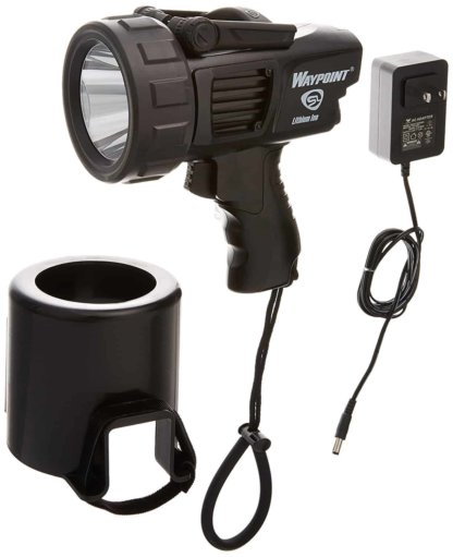Streamlight 44911 Waypoint Spotlight with 120-Volt AC Charger, Black