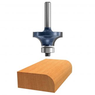 Bosch 85297M 1/2 In. x 11/16 In. Carbide Tipped Roundover Bit