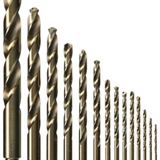 14 pc. Cobalt Metal Drill Bit Set