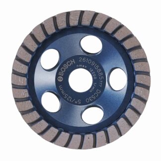 5 In. Turbo Row Diamond Cup Wheel for Finishing