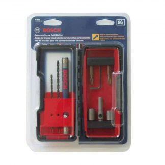 Bosch TC900 - 9 Piece Concrete Screw Drill Set