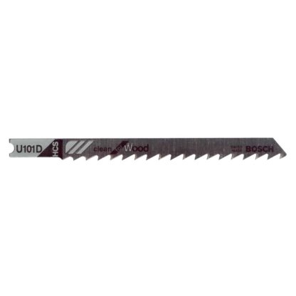 Bosch U101D - 5 piece 3-5/8 In. 5-6 TPI Wood Cutting U-Shank Jig Saw Blades