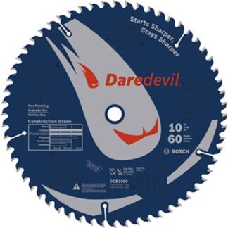 Bosch DCB1060 - 10" Daredevilâ„¢ 60 Tooth Circular Saw Blade