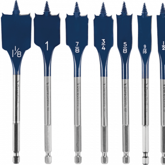 DSB5010 10 pc. Daredevilâ„¢ Standard Spade Bit Set