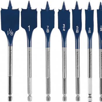 DSB5010 10 pc. Daredevilâ„¢ Standard Spade Bit Set