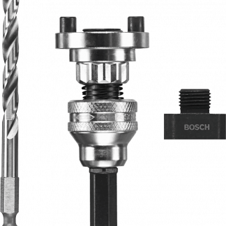 Bosch HSA-HS Universal Quick Change Arbor with High-Speed Steel Pilot Bit