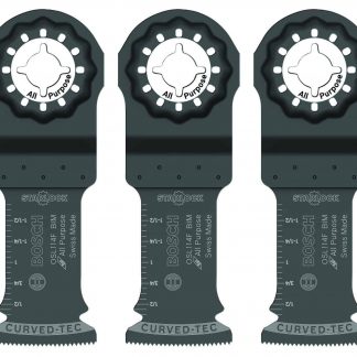 Bosch OSL114F-3 Starlock Bi-Metal Plunge Cut Blade (3 Pack), 1-1/4"