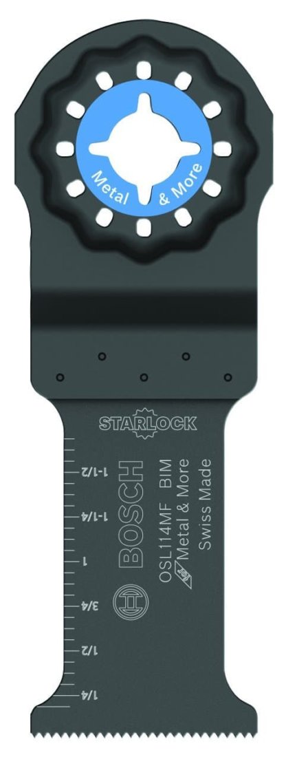Bosch OSL114MF Starlock Bi-Metal Plunge Cut Blade, 1-1/4"