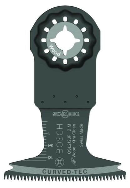 Bosch OSL212JF Starlock Bi-Metal Extra Clean Plunge Cut Blade, 2-1/2"