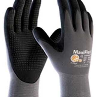 MaxiFlex Enduranceâ„¢ ATGÂ® 34-844 Seamless Knit Nylon Gloves w/ Nitrile Coated Micro-Foam Grip on Palm and Fingers, Micro Dot Palm