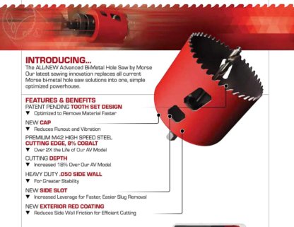Morse 5 BI-METAL HOLE SAW