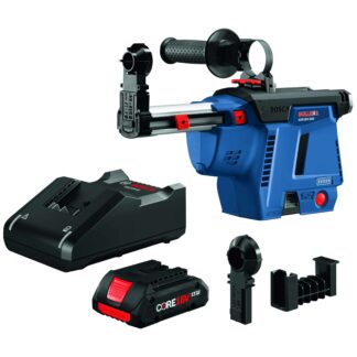 Bosch GDE18V-26DB15 SDS-plusÂ® Bulldogâ„¢ Mobile Dust Extractor Kit with (1) CORE18V 4.0 Ah Compact Battery