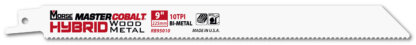 Morse 9 10TPI HAVOC RECIPROCATING SAW BLADE (PKG)