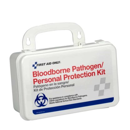 Blood Borne Pathogen (BBP) Unitized Spill Clean Up Kit, Plastic Case