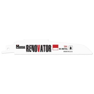 Morse 9   8/11 TPI   W/M   RENOVATOR   BI-METAL   RECIPROCATING  SAW BLADE   (20/PKG)