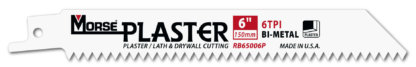 Morse 6" Reciprocating Saw Blades - 25 pack 6" x 3/4 x .05  6 TPI