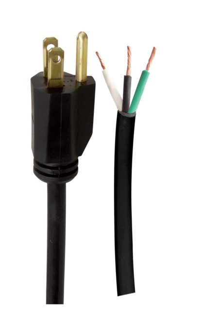 9' 14/3 SJ Black Ext Cord