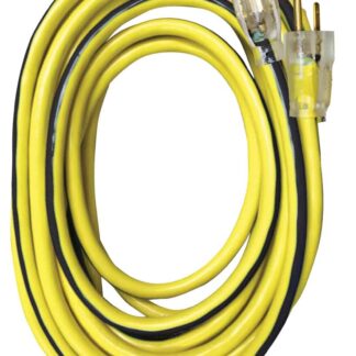 100' 10/3 SJTW UG Ext Cord YL/BK