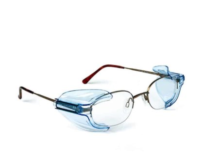 B26 Wing Mate Safety Glasses Side Shields- Fits Small to Medium Eyeglasses (3 Pair)