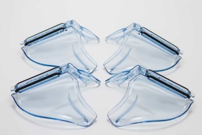 B26 Wing Mate Safety Glasses Side Shields- Fits Small to Medium Eyeglasses (3 Pair)
